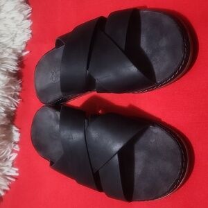 Chaco Wayfarer Slide Black Women Sandals